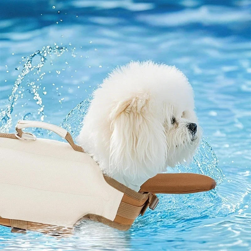 Colete Salva-Vidas para Cães com Alça de Resgate Ajustável - Image 5
