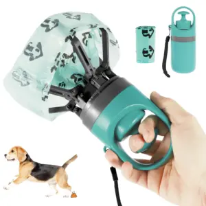 dispensador de saco higiênico portátil para cães
