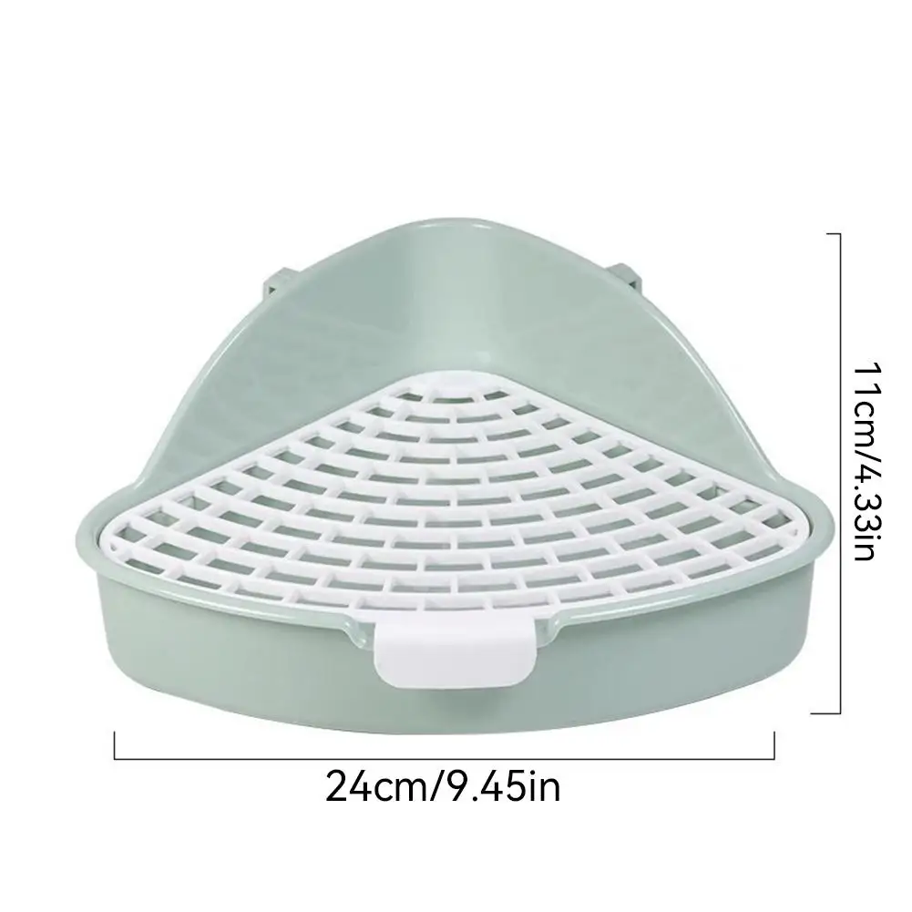 Bandeja Sanitária Triangular para Coelhos com Fixação na Gaiola - Image 6