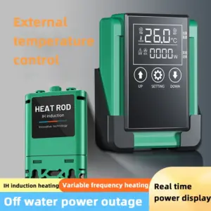 aquecedor de aquário com controle de temperatura externo