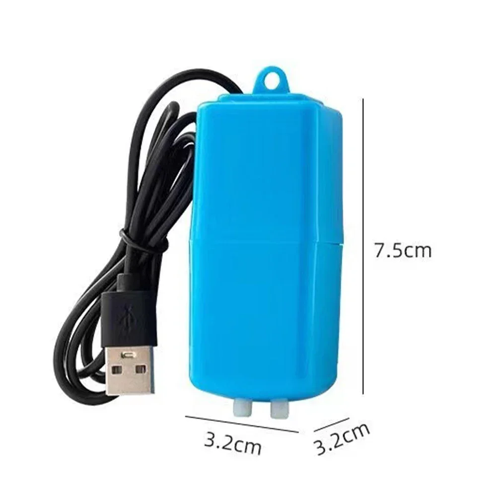 Mini Bomba de Ar para Aquário USB com Pedra de Ar - Imagem 5