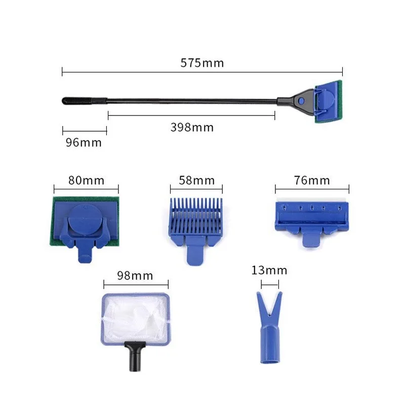 Kit de Manutenção para Aquário 5 em 1 Ferramentas de Limpeza - Imagem 6