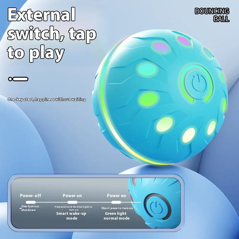 Bola de Brinquedo para Cães Recarregável USB Interativa - Imagem 4