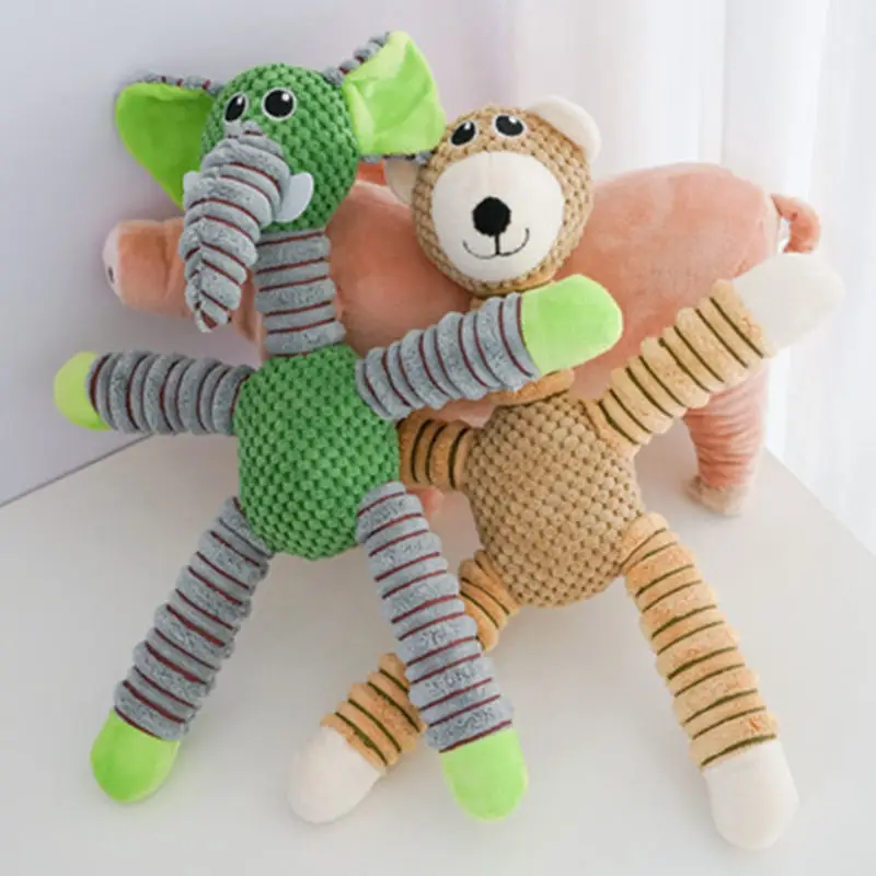 Brinquedo Squeaky para Cães Grandes de Pelúcia com Som - Imagem 5