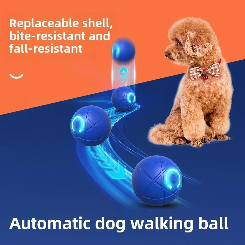 Bola Interativa para Cães com Sensor de Movimento e 2 Modos - Imagem 2