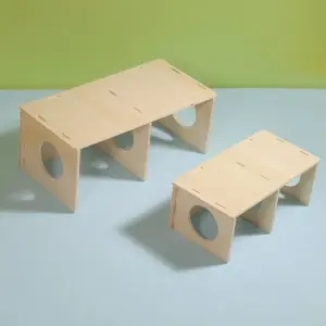 casinha de madeira para hamster