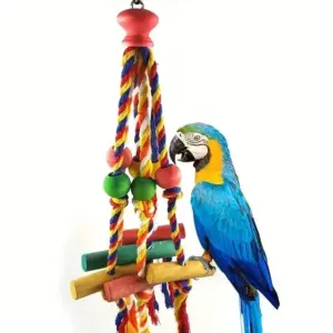 brinquedo de corda para pássaros