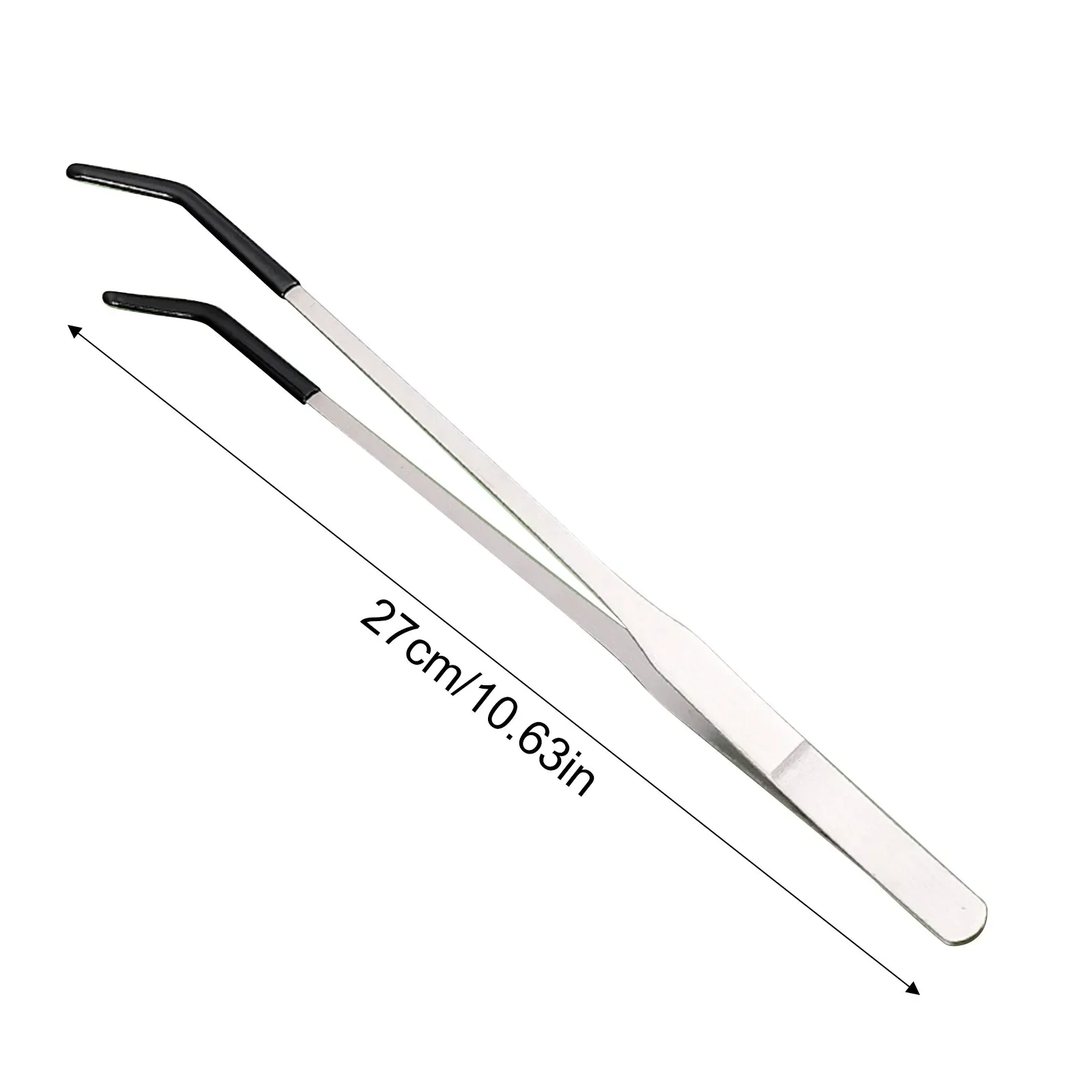 Pinça Longa de Aço Inoxidável para Répteis e Aquário 27 cm - Imagem 5