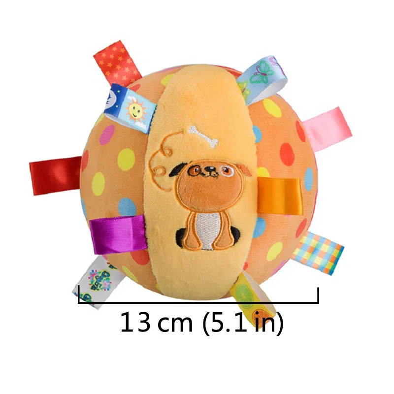 Bola Interativa para Cães com Cabo de Nylon e Sino - Imagem 3