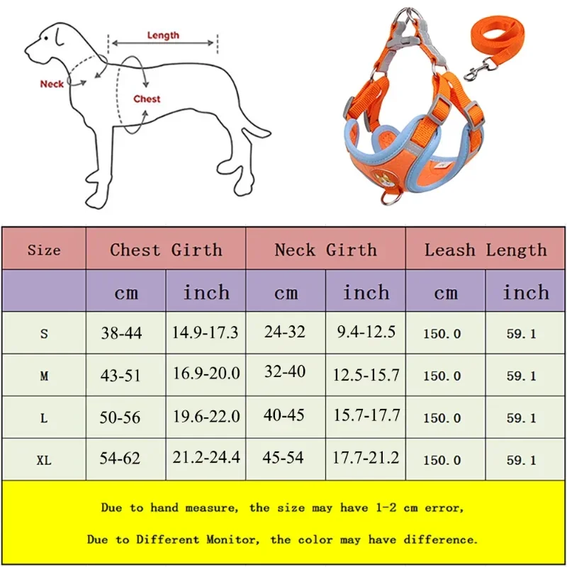 Coleira Peitoral para Cães Pequenos Refletiva com 2 Engates de Guia - Imagem 6