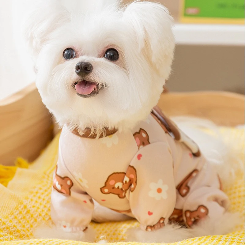 Macacão para Cães Pequenos de Algodão para Chihuahua e Gatos - Imagem 6