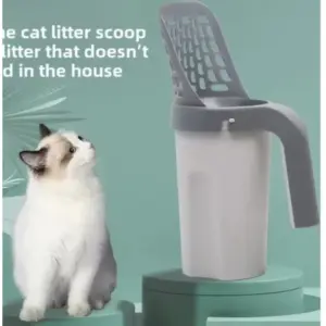 pá de maca para gatos com filtro