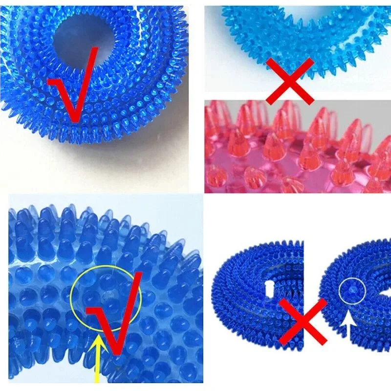 Bola de Brinquedo para Cães de Plástico para Mastigar com Som - Imagem 5
