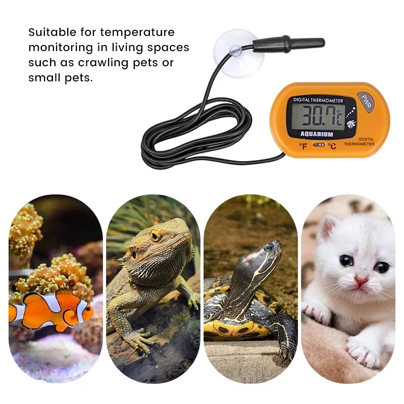 Termômetro Digital para Aquário LCD com Sonda à Prova D'água - Imagem 5