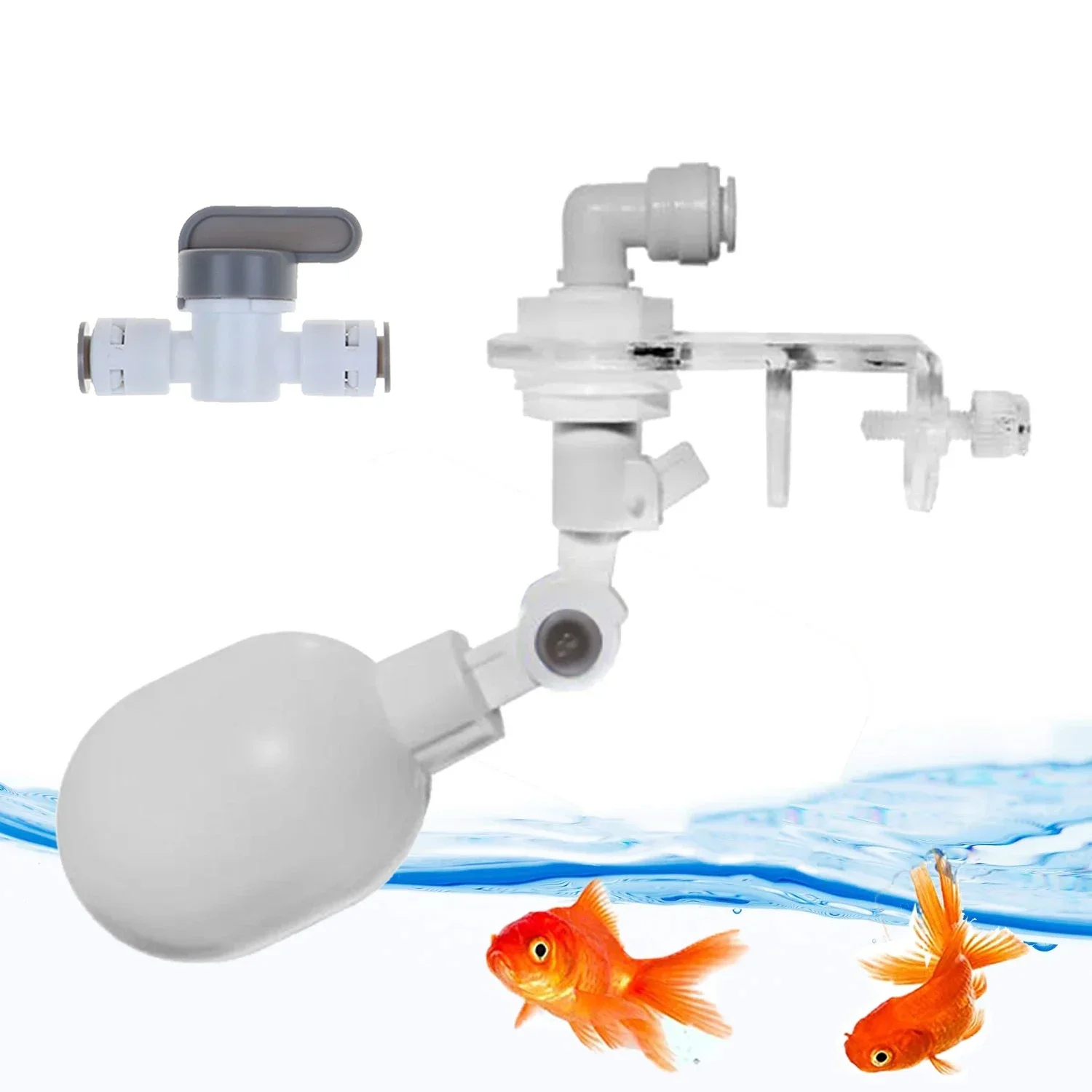 Trocador de Água para Aquário Sem Energia com Válvula de Esfera Automática - Imagem 4