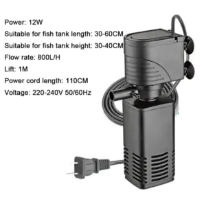 filtro de plástico para tanque de peixes