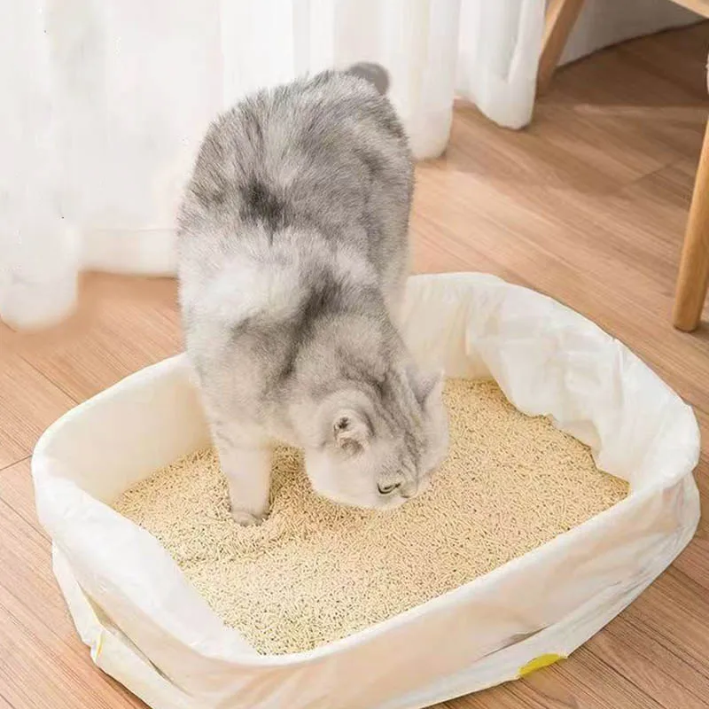 Sacos para Areia Sanitária de Gatos com Cordão para Limpeza Rápida - Imagem 5