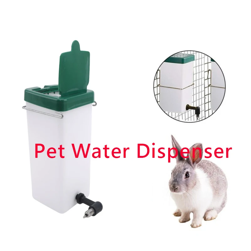 Bebedouro Automático para Hamsters e Coelhos de Plástico 500 ml - Imagem 3