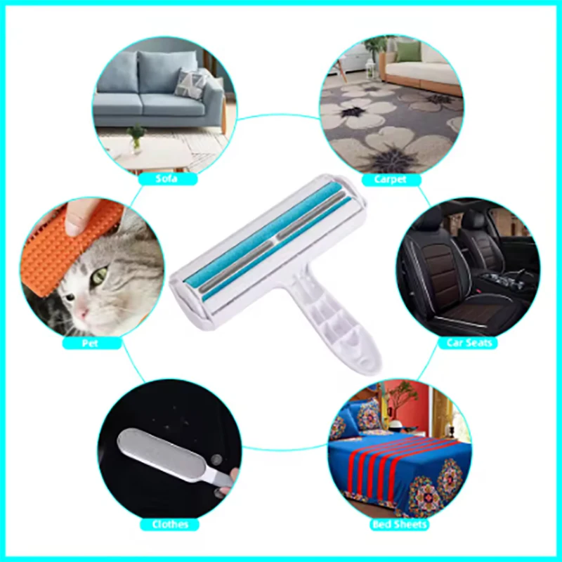 Removedor de Pelos para Gatos e Cães Reutilizável com Autolimpeza - Imagem 3
