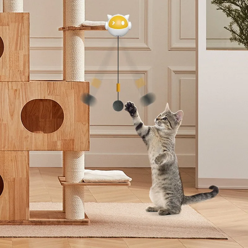 Brinquedo Interativo para Gato com Bola Elétrica Automática - Imagem 4