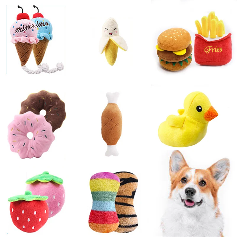 brinquedo de pelúcia para cães com som