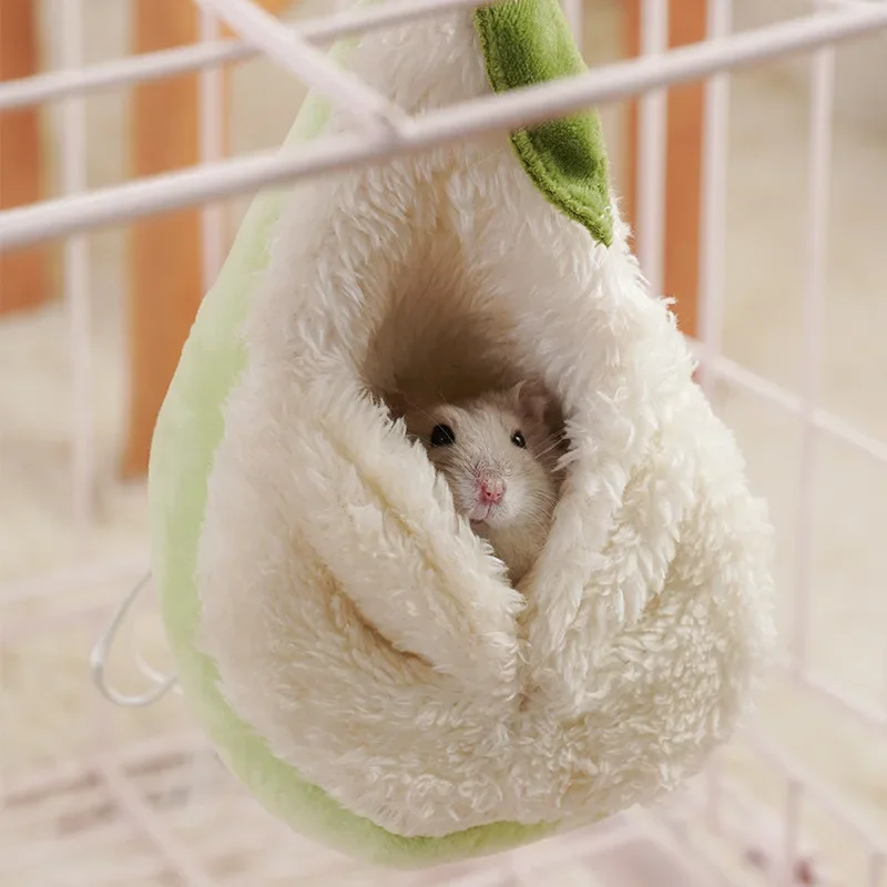 ninho de pelúcia para hamster