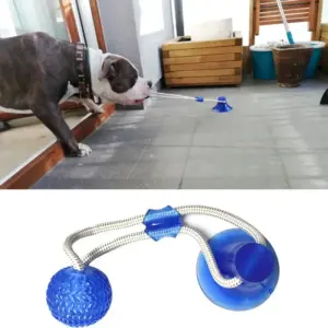 brinquedo para cães com ventosa