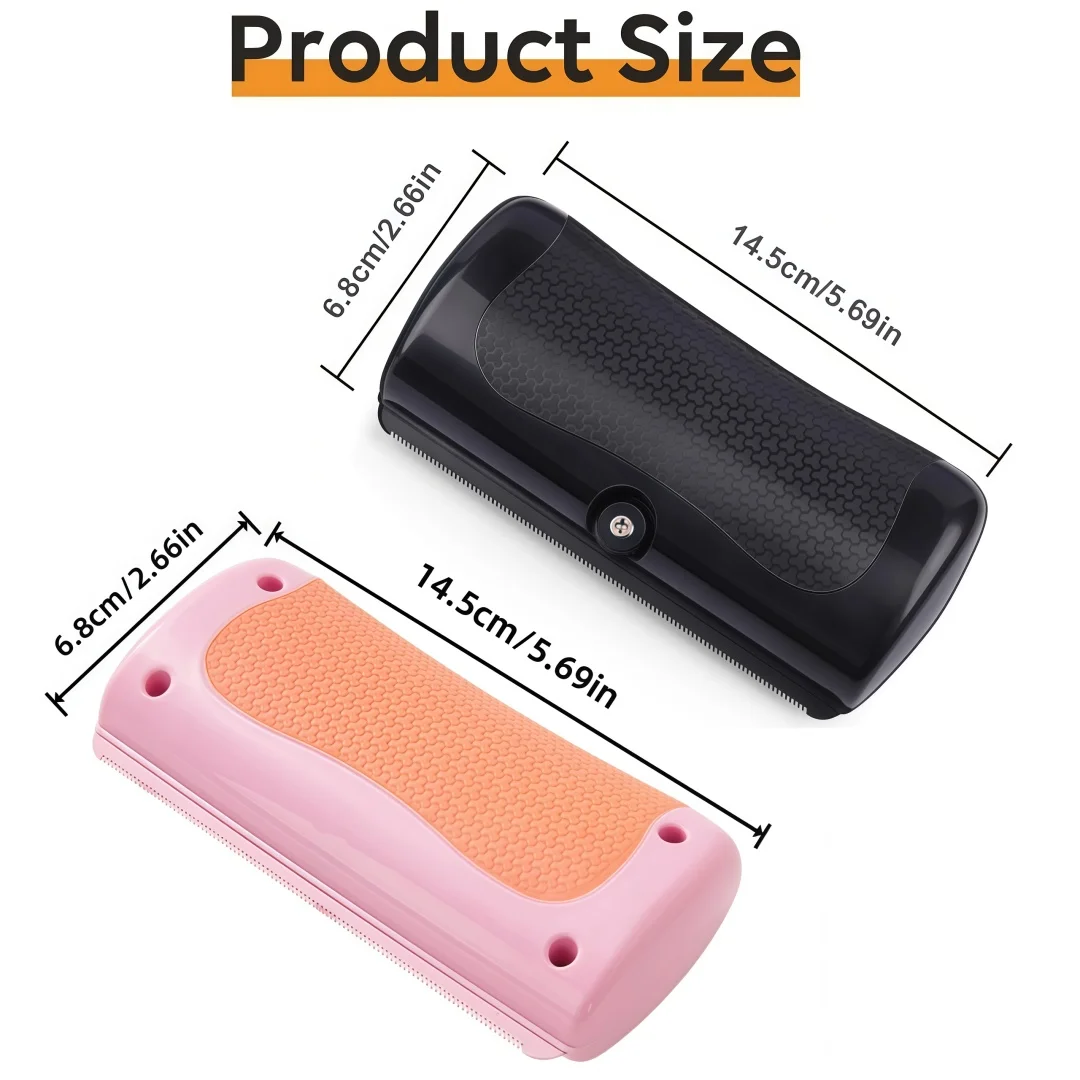 Escova de Pelos para Cães e Gatos de Metal e ABS com Cabo Ergonômico - Imagem 3