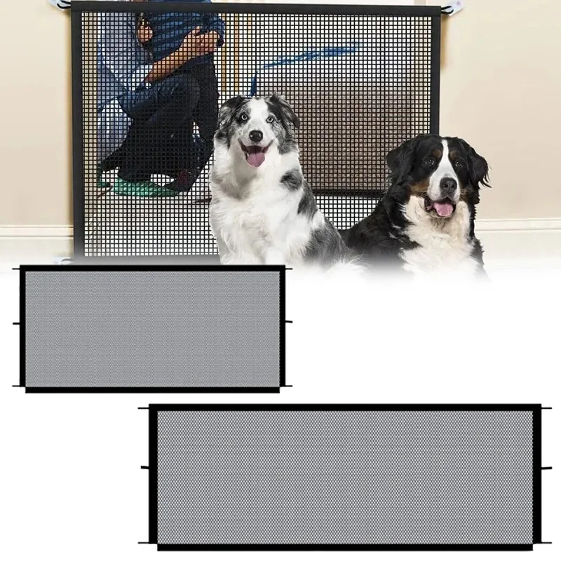 cerca para cães dobrável de nylon