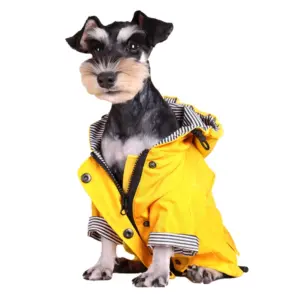 capa de chuva para cães de poliéster impermeável
