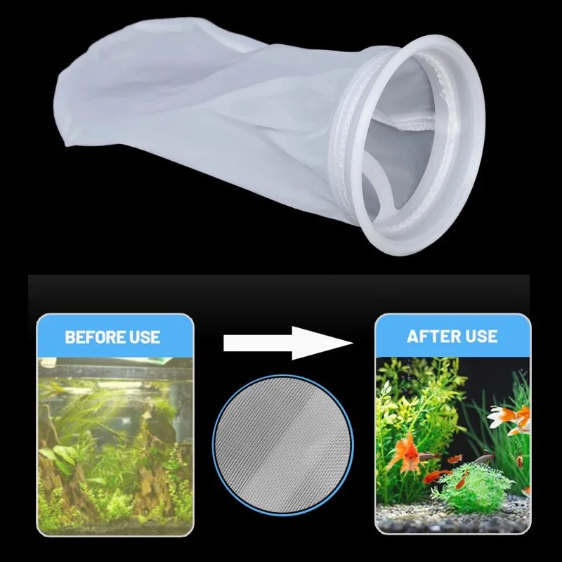 Meia Filtrante para Aquário de Nylon Reutilizável para Sump - Imagem 3