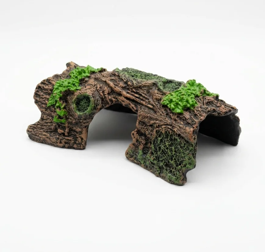 Caverna Decorativa para Répteis: Ornamento de Habitat para Lagartos - Image 6