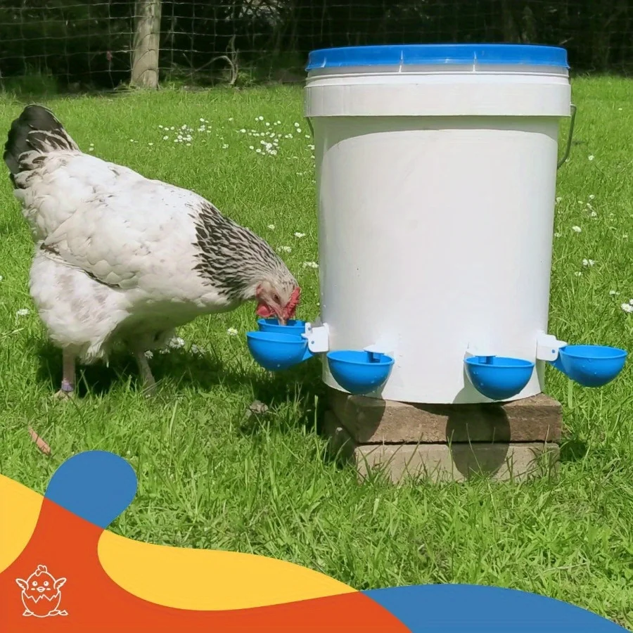 Bebedouro Automático para Aves de Quintal com Vedação Antivazamento - Imagem 3