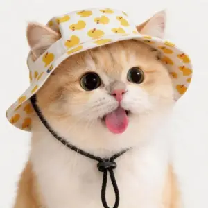 chapéu para gatos ajustável