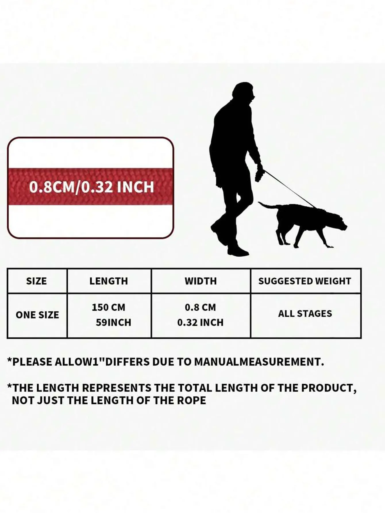 Guia para Cães de Nylon de Alta Densidade com Alça Macia - Imagem 3