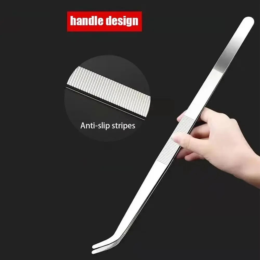 Pinça Reta para Aquário de 48 cm em Aço Inoxidável - Imagem 2