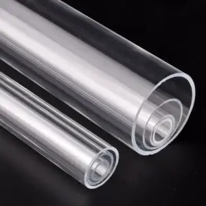 tubo acrílico transparente para aquário