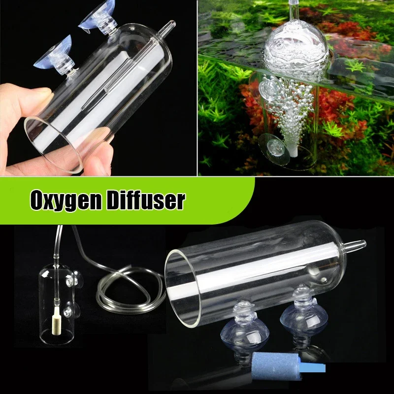 Difusor de Oxigênio para Aquário de Vidro com Ventosa Forte - Imagem 3