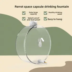 bebedouro suspenso para pássaros 350ml