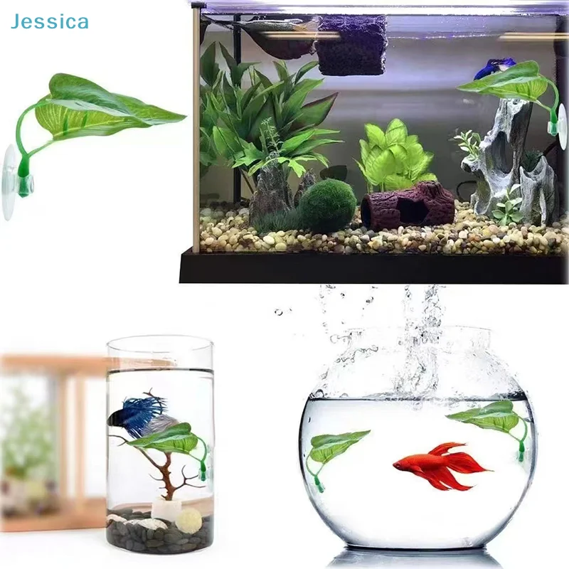 Hammock de Silicone para Peixe Betta com Ventosa para Aquário - Imagem 3