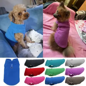 colete de lã para cães