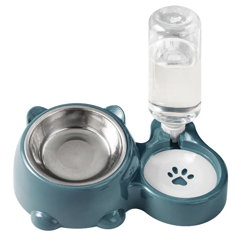 Tigela 2 em 1 para Cães e Gatos com Inclinação de 15° - Imagem 3