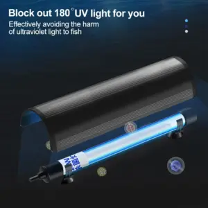 lâmpada esterilizadora UV para aquário