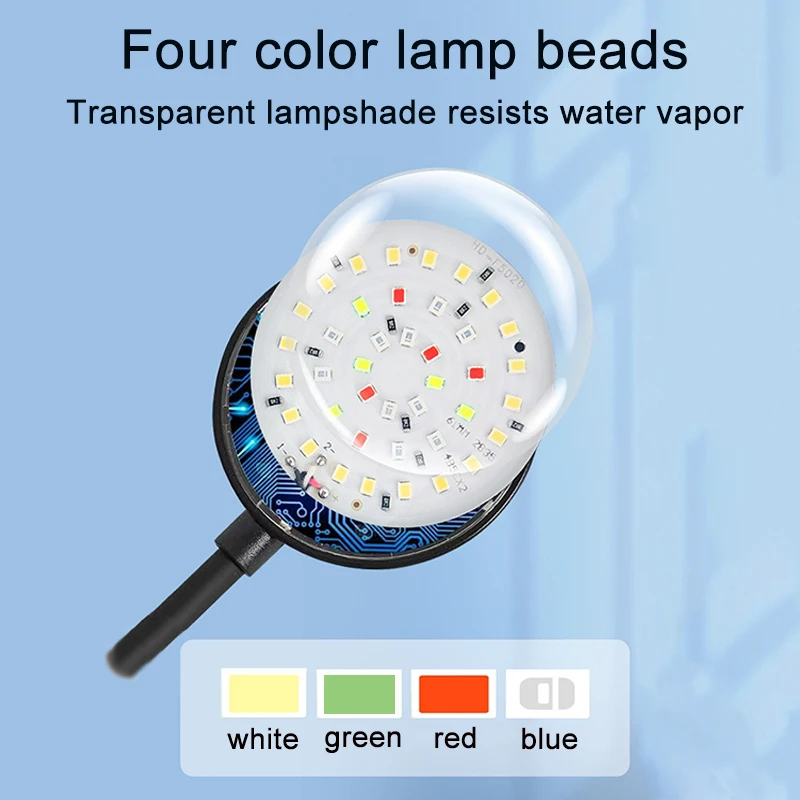 Lâmpada LED USB para Aquário com Clipe e Intensidade Regulável - Imagem 4