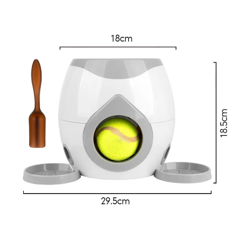 Lançador Automático de Bolas para Cães de PP com Alimentador Integrado - Image 6