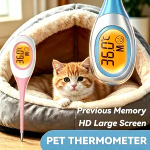 termômetro digital para cães e gatos