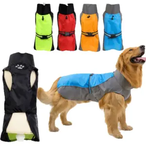 capa de chuva para cães impermeável