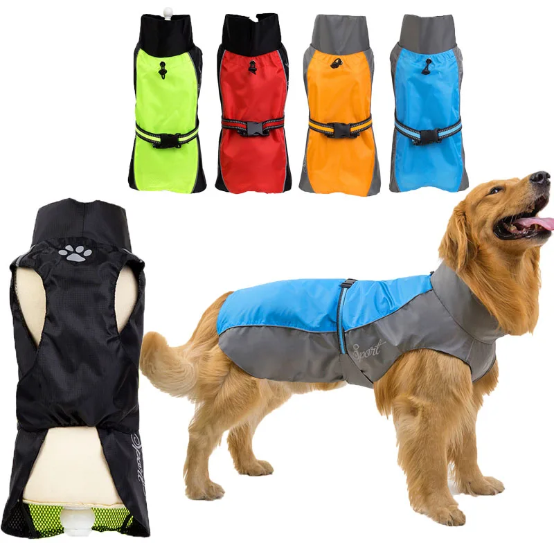 capa de chuva para cães impermeável