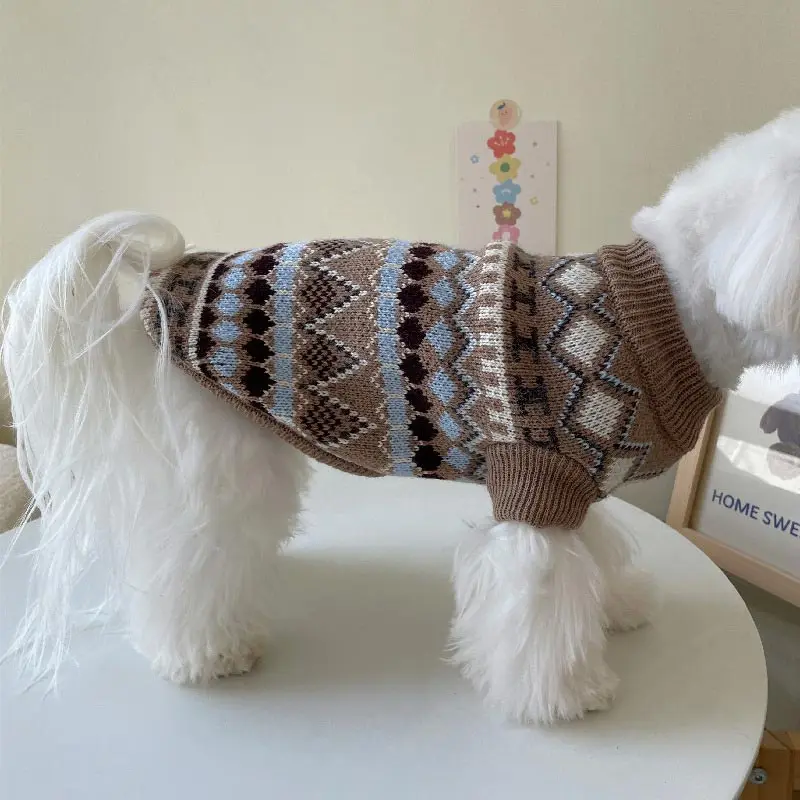 Camisola para Cães Dachshund de Malha Macia Engrossada - Imagem 5