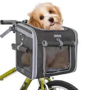 cesta de bicicleta para cães e gatos